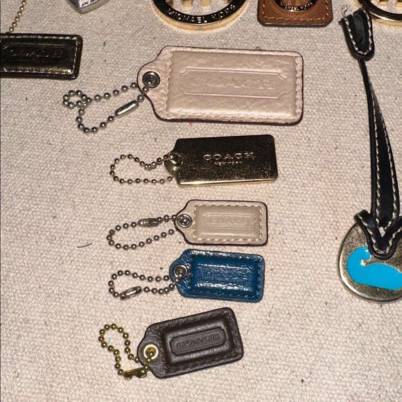 Coach Michael Kors Kipling monkey & others Hang Tags Purse Charms Lot - Picture 4 of 14